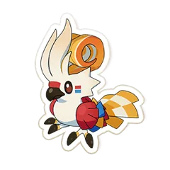 Pomparrot — official Honkai: Nexus Anima creature art